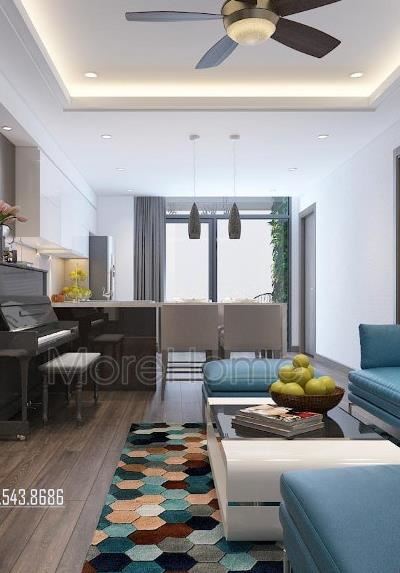 Thiết kế nội thất chung cư Tràng An hiện đại