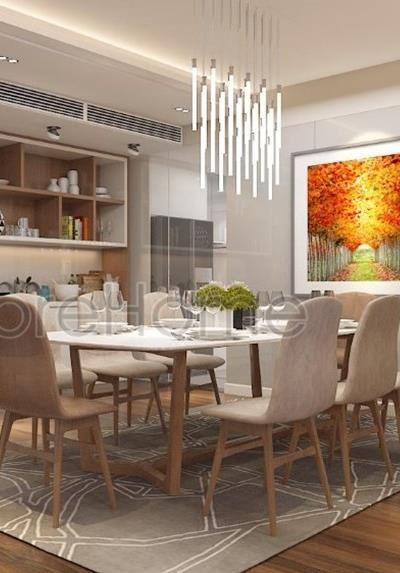 Thiết kế nội thất căn hộ chung cư mandarin hiện đại cao cấp